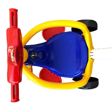 Motoca Triciclo Infantil Velotrol com Protetor e Empurrador Puxador Removível e Pedal