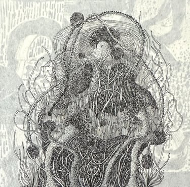 KINGDOM 1 - Ink by Janet Griffen