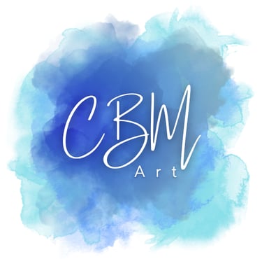 CBM Art Logo East sussex portrait artist