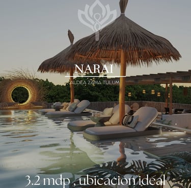narai, aldea zama tulum, region 15 tulum, region 8 tulum, tuluminati, airbnb en tulum