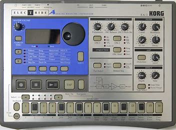 Korg Electribe ea-1, virtual analogue synthesizer.