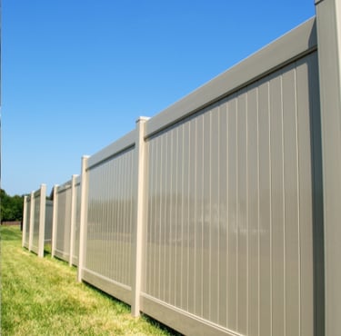 Privacy Fence tan color