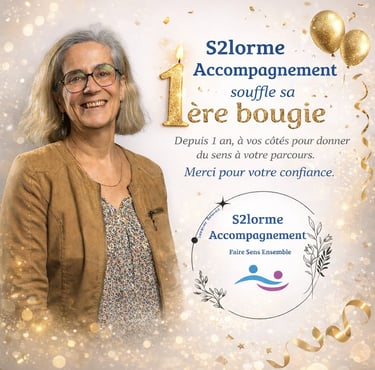 Anniversaire de S2lorme Accompagnement Conseil Bilan de Compétences Yvelines