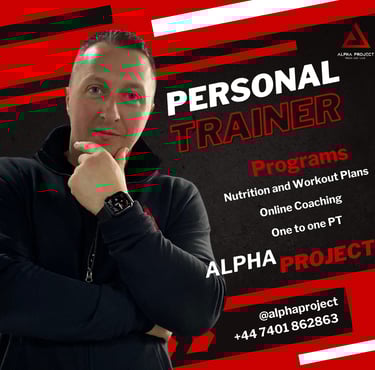 a man in a black jacket and a black jacket with a red and white background