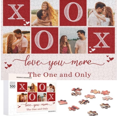 Personalized Valentines Puzzles with personal pictures