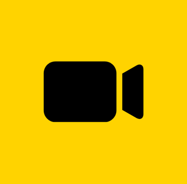 icono de cámara de vídeo