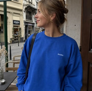 Sudadera skyline sin capucha