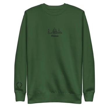 Sudadera con capucha bordada Duomo Firenze