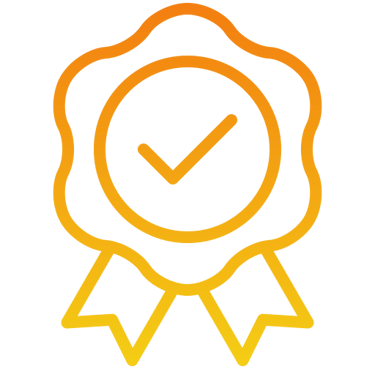 Certified wrap materials badge icon for One 7 Garage Wrapping