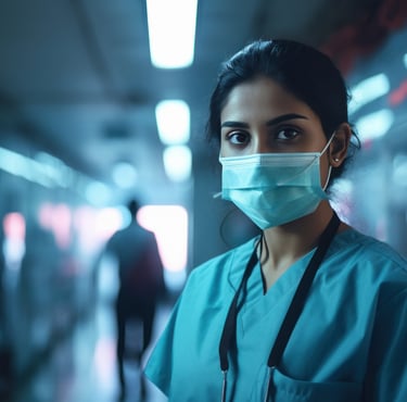 BSc Nursing Student in Hospital