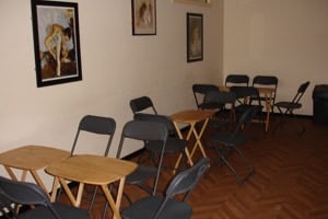 Reception and waiting area