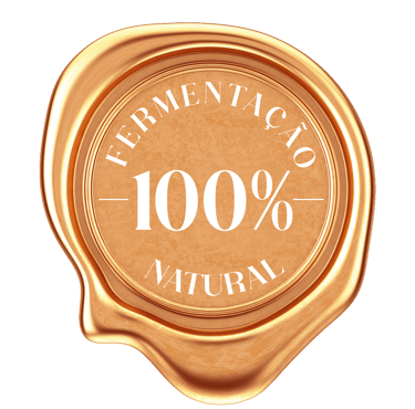 Fermentação 100% Natural