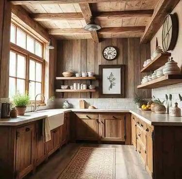 Cozy Rustic Kitchen Ideas: A Guide to Warm, Natural Designs