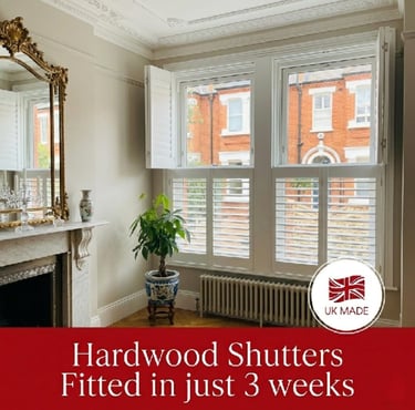 Bespoke Plantation Shutter Installation Kingston