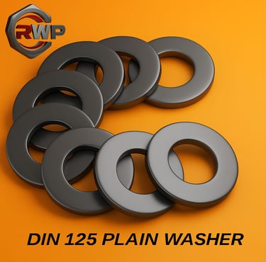 Flat washer DIN 125 – Standard plain washer