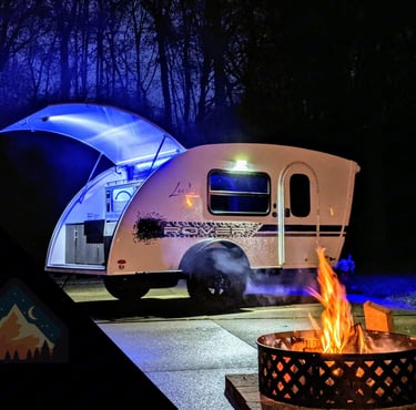 Luna Rover Teardrop Trailer Rental in Ohio