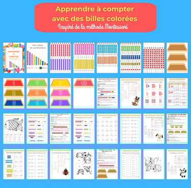 livret mathématique apprendre à compter