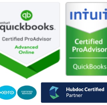 QuickBooks certified advisor; accounting for small business