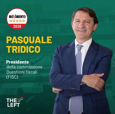 Pasquale Tridico the left M5S