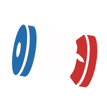 Bobine de coureur au couleur de la France, Made in France