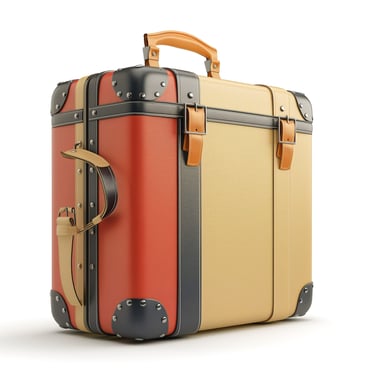 Colorful Trave Suitcase