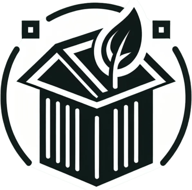 Kontejneri za stanovanje sa kosim krovom logo