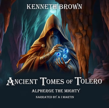 The exciting novella, Ancient Tomes of Tolero, is now on Audio for your listening pleasure..