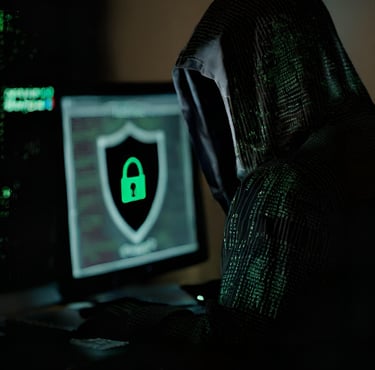 a person in a hoodie with a hoodie on