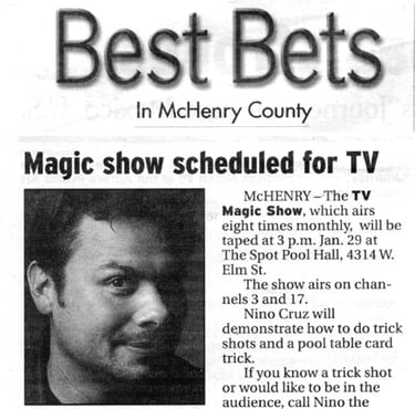 McHenry Comedy Hypnotist Nino