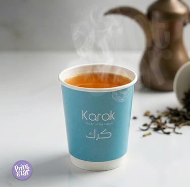 Custom 6.5oz double wall paper cups UAE. AED 510 branded coffee and tea cups with delivery.