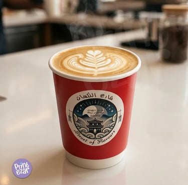 Buy 8oz double wall paper cups UAE - AED 520. Custom logo coffee cups & UAE delivery.