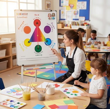 Learning the primary and secondary color