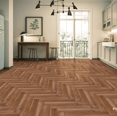 herringbone flooring