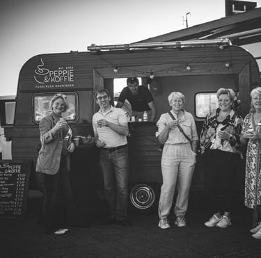 peppie & koffie foodtruck groningen catering visserijdagen harlingen