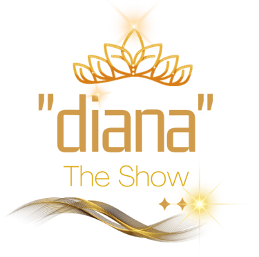 Gold and Black "Diana" The Show Logo