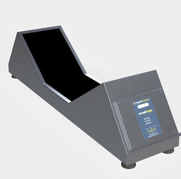 detector de metal industrial sem corte de correia