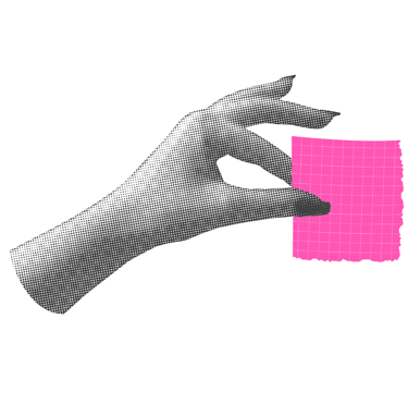 Picto main halftone