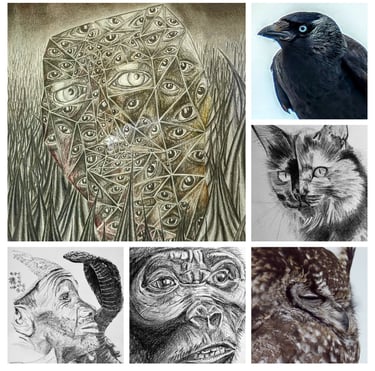 Pencil Artwork and Photography by Mark D. Exon