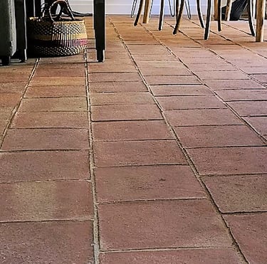 carreaux terre cuite tradition rouges 