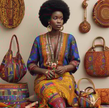 A cozy corner of a home filled with colorful handmade cushions and throws.