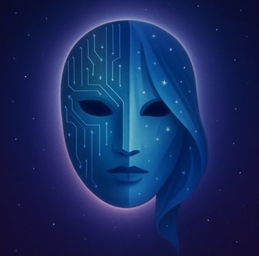 A mask with circuitry on it