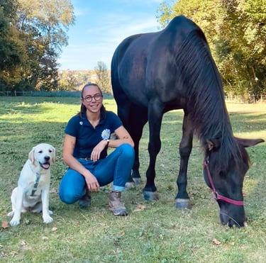 Zoé Gavoille masseuse animalier
