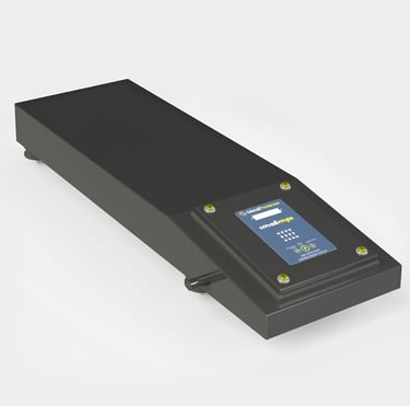 detector de metal industrial plano