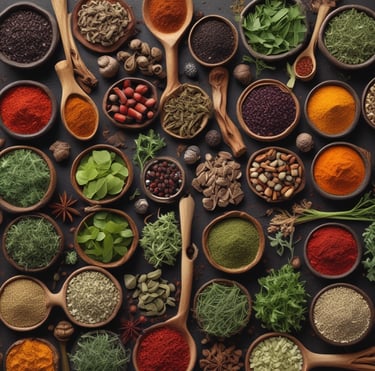 A vibrant display of fresh organic fruits arranged in a rustic basket.