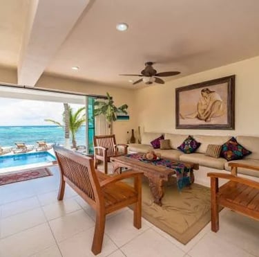 lounge area for bereaved moms retreat