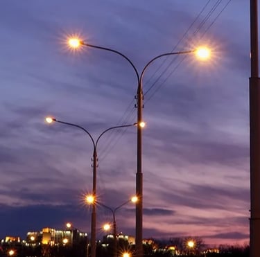 Octagonal Pole manufactured by Hindustan Power