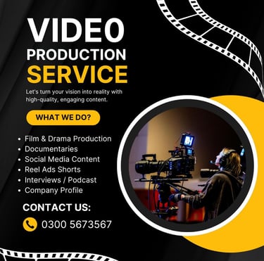 Video Production Services in Pakistan | Islamabad Production House 