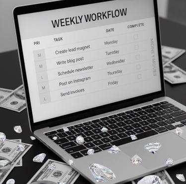 Digital home base system for online business