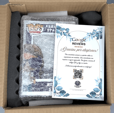 Pedido embalado y listo para envío a toda España