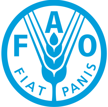 Logo FAO, partenaire Emmaüs MOBOVOME